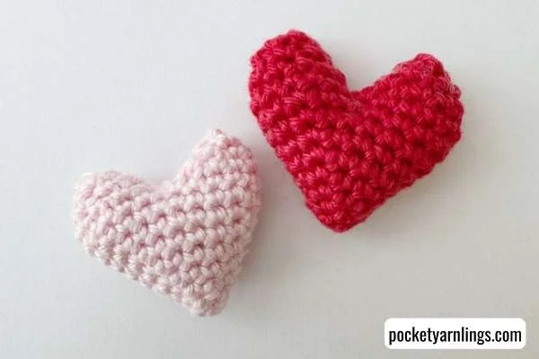 Andmary Heart crochet set up pink(Crochet Heart Tutorial Andmary Heart crochet set up pink(Crochet Heart Tutorial